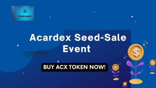 Acardex DEX & Marketplace op Cardano starten $ACX Seed Sale