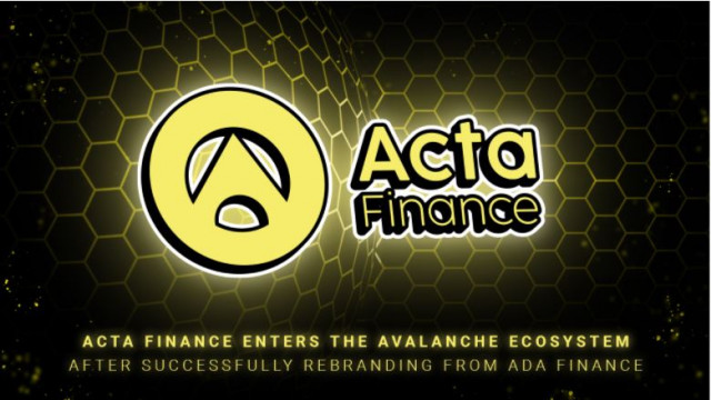Acta Finance betreedt Avalanche-ecosysteem na rebranding van ADA Finance