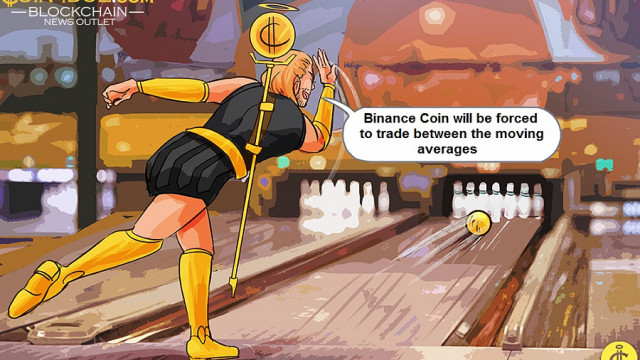 Binance Coin zit vast onder $ 380 hoog omdat de Altcoin een daling dreigt