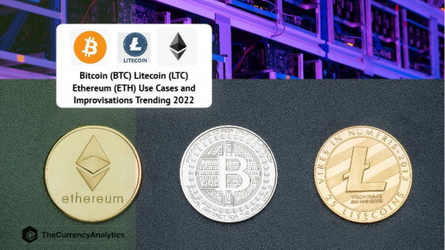 Bitcoin (BTC) Litecoin (LTC) Ethereum (ETH) Gebruiksscenario's en improvisaties Trending 2022