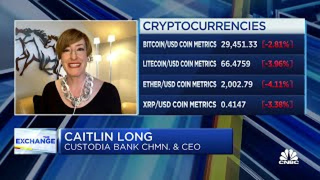 Bitcoin kan nog steeds dalen vanwege de 'bubbeldynamiek', zegt Caitlin Long . van Custodia Bank