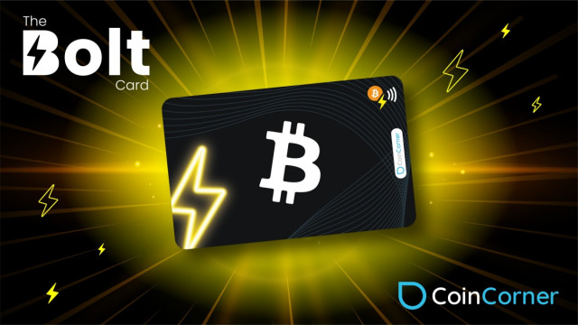 CoinCorner heeft een Lightning NFC-kaart voor Bitcoin uitgebracht