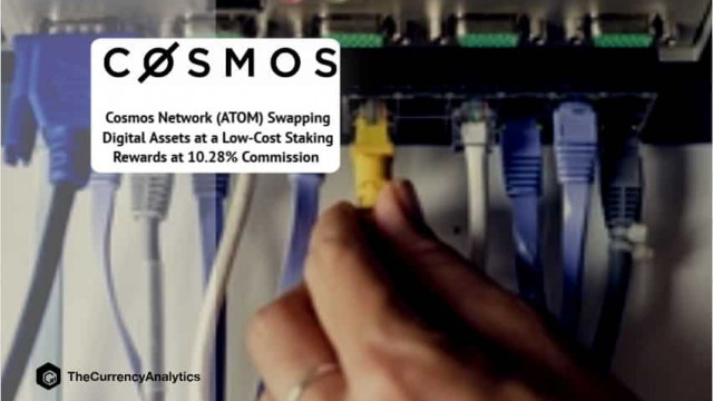 Cosmos Network (ATOM) Digitale activa ruilen tegen lage kosten Beloningen met een commissie van 10,28%