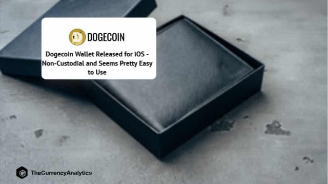 Dogecoin-portemonnee uitgebracht voor iOS - niet-bewarend en lijkt vrij eenvoudig te gebruiken