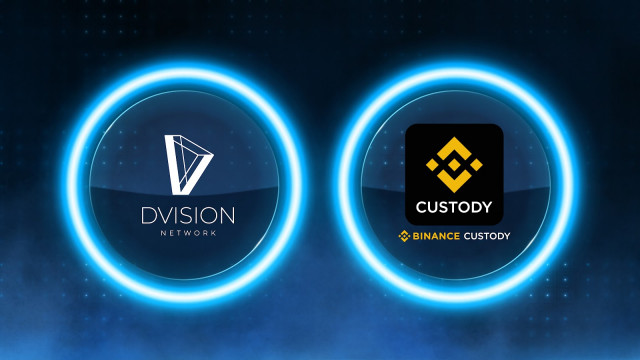 Dvision Network kondigt Binance Custody aan als zijn bewaarder met ondersteunde DVI-token