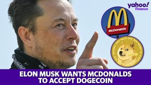Elon Musk wil dat McDonalds Dogecoin accepteert