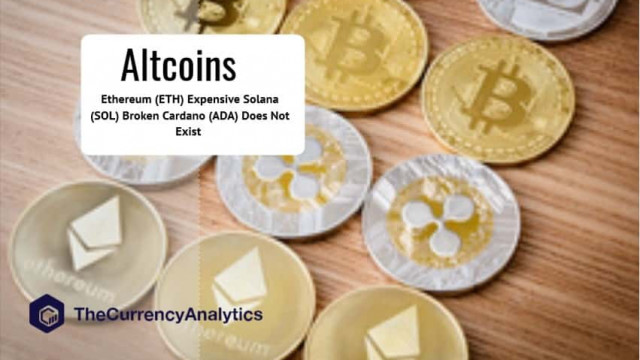Ethereum (ETH) Dure Solana (SOL) Broken Cardano (ADA) bestaat niet