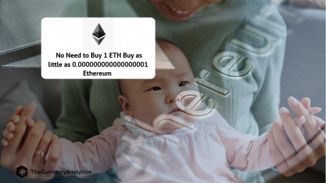 Geen noodzaak om 1 ETH te kopen Koop zo weinig als 0.000000000000000001 Ethereum