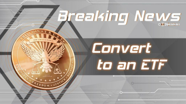 Grayscale kan de Bitcoin-trust omzetten in een ETF, investeerders stevig in ondersteuning