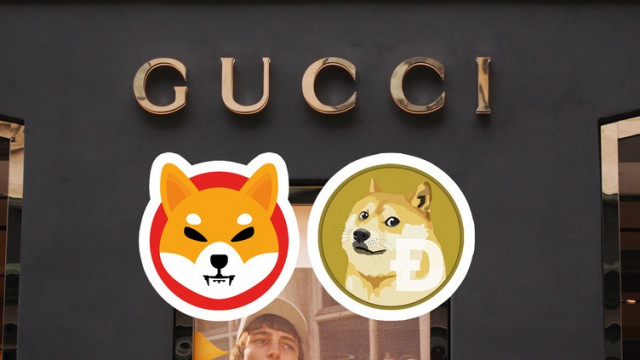 Gucci accepteert tegen het einde van de zomer Bitcoin, Dogecoin en Shiba Inu in alle Amerikaanse winkels
