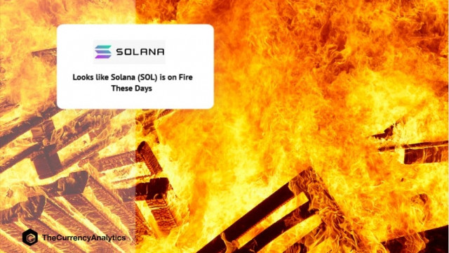 Het lijkt erop dat Solana (SOL) tegenwoordig in brand staat