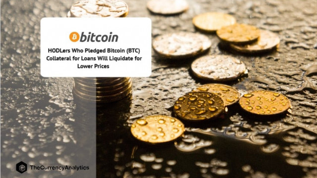 HODLers die Bitcoin (BTC) onderpand voor leningen hebben toegezegd, zullen liquideren voor lagere prijzen