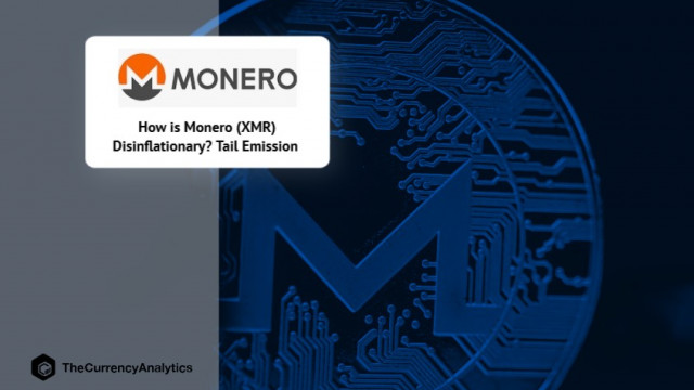 Hoe is Monero (XMR) desinflatoir? staart emissie