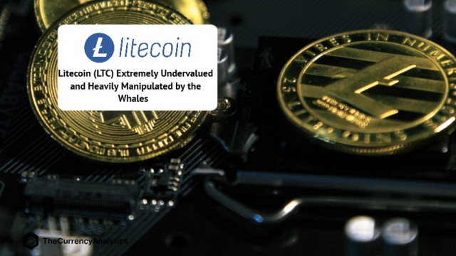 Litecoin (LTC) extreem ondergewaardeerd en zwaar gemanipuleerd door de walvissen