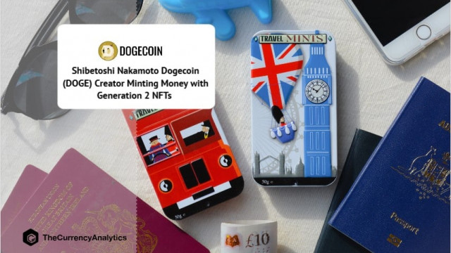 Shibetoshi Nakamoto Dogecoin (DOGE) Maker slaat geld op met NFT's van generatie 2
