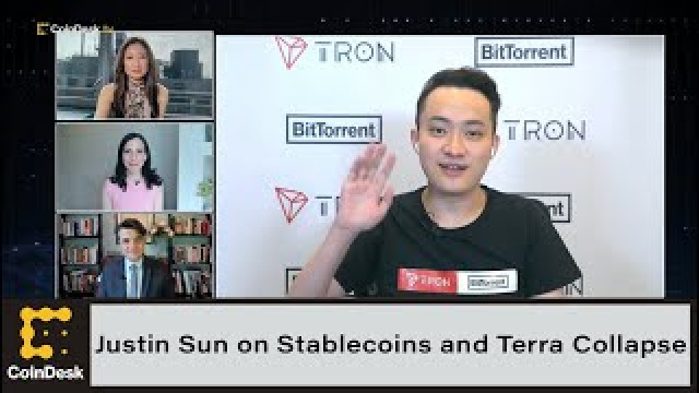 Tron-oprichter Justin Sun op Stablecoins in Wake of Terra Collapse