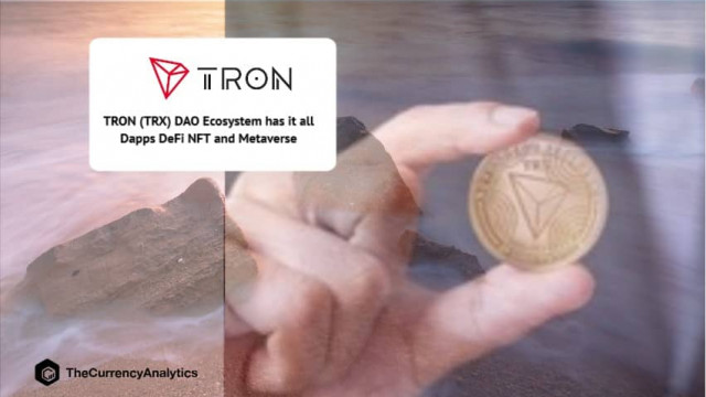 TRON (TRX) DAO-ecosysteem heeft het allemaal Dapps DeFi NFT en Metaverse