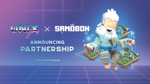 UniX werkt samen met The Sandbox om de ambities van Metaverse Ecosystem Builder na te streven
