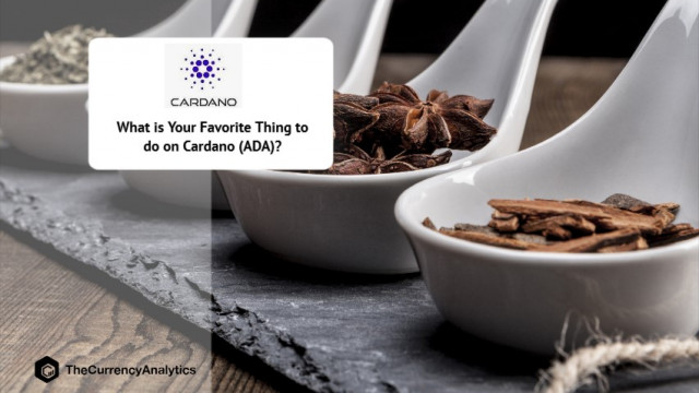 Wat is je favoriete ding om te doen op Cardano (ADA)?
