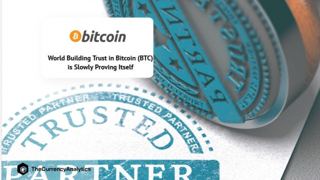 World Building Trust in Bitcoin (BTC) bewijst zich langzaam