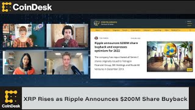 XRP stijgt terwijl Ripple $ 200 miljoen aandeleninkoop aankondigt